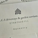 image of L.C.S. Driveways contact cards